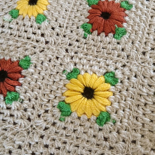 Handmade wool blankets like new, set of 3 with dimensions