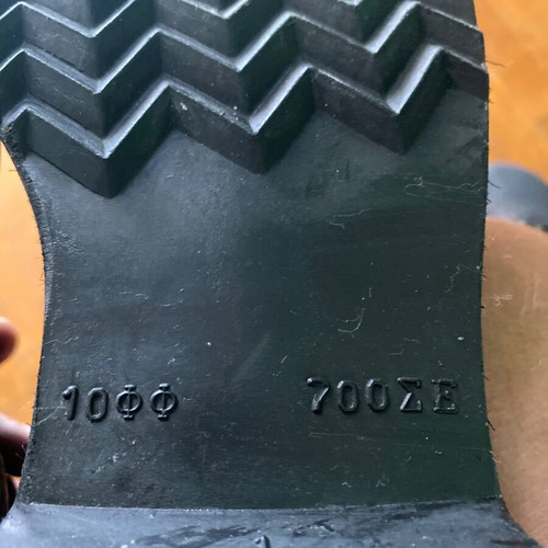 Arvyla E.S. military boots size 44.5 like new, 1975 production