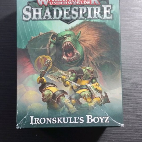 Warhammer Underworlds Shadespire Ironskull's Boyz expansion like new