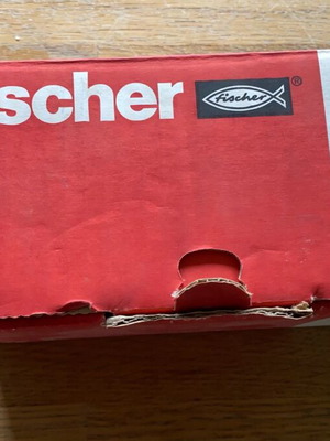 Μεταλλικά βύσματα Fischer FSA 8x85 σαν καινούργια, βαριάς χρήσης