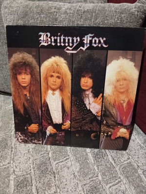 Britny Fox LP album first Greek edition like new