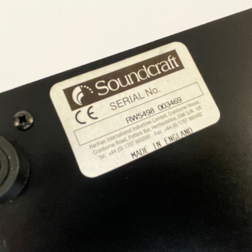 Spirit LX7 Soundcraft 16-Channel Audio Mixer like new