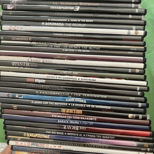 DVD collection like new, 38 slim cases with popular movies