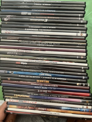 DVD collection like new, 38 slim cases with popular movies