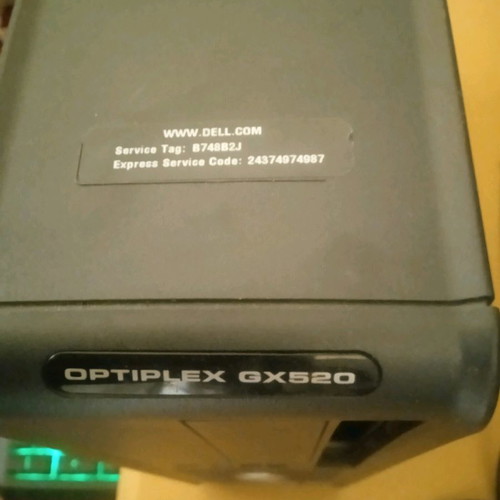 Dell PC slim tower used for repair or spare parts