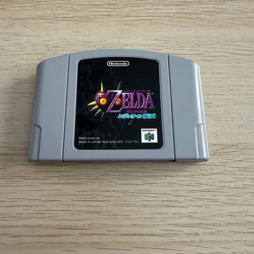 Zelda Majora's Mask Nintendo 64 Japan version like new