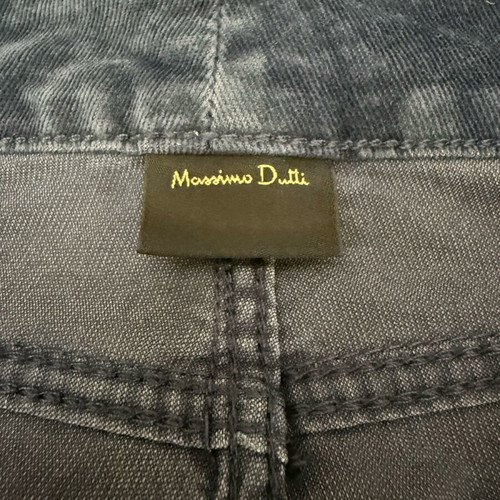 Massimo Dutti women's slim corduroy pants blue like new