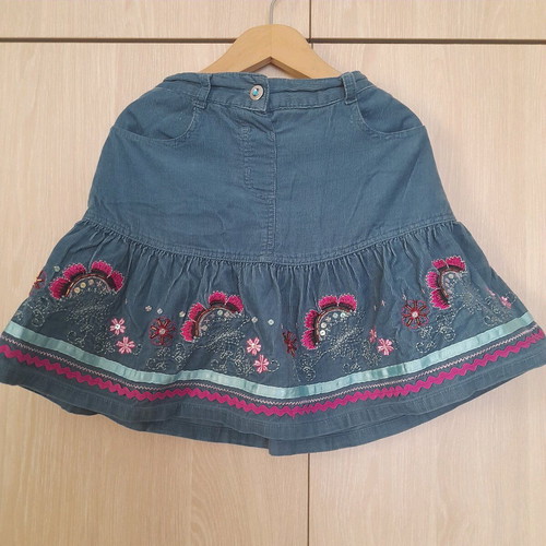 Set of 2 skirts Zara and Adams for 7 years, 122 cm, new