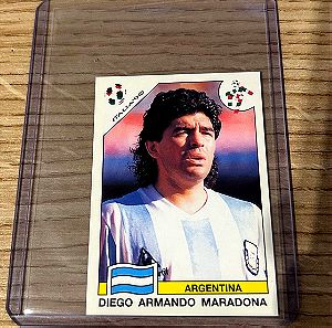 Αυτοκόλλητο Diego Maradona Argentina World Cup Story Panini #224