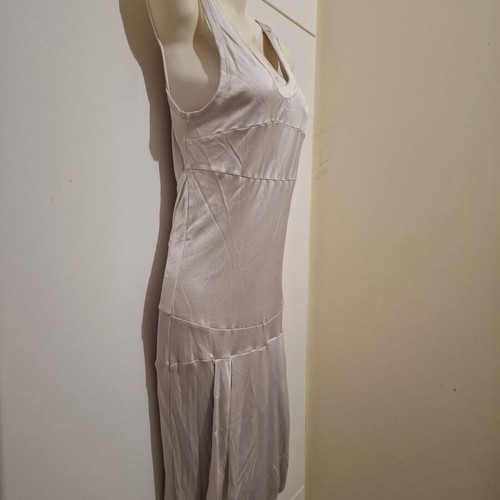 Diesel Vintage Silver Metallic Dress M like new