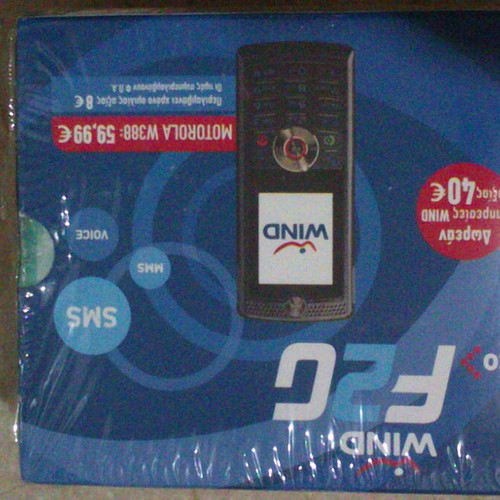 Motorola W388 new in packaging with spare used battery