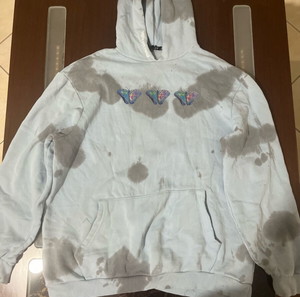 γαλάζιο φούτερ tie dye