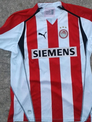 Olympiacos football jersey, Touré, XL, extra XL