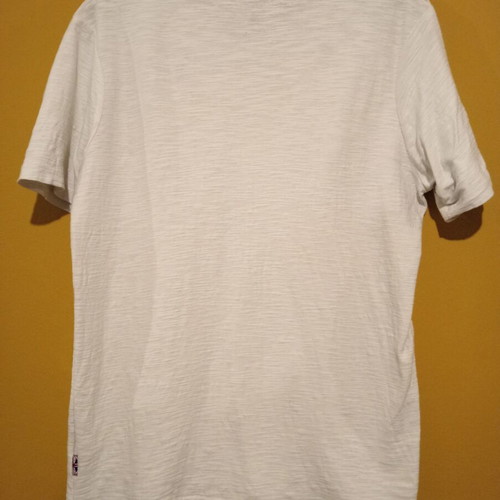 Lions Crest by English Laundry V-neck T-shirt new, S/M, gray, 100% cotton