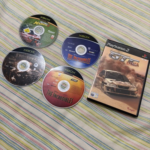 Video games used, pack of 5