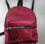 Velvet backpack like new