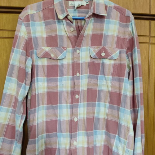 H&M checked shirt size medium like new pink