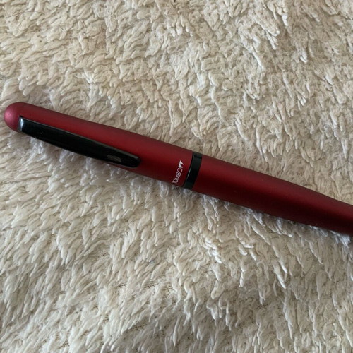 Tombow Japan pen used, collectible, burgundy metal finish