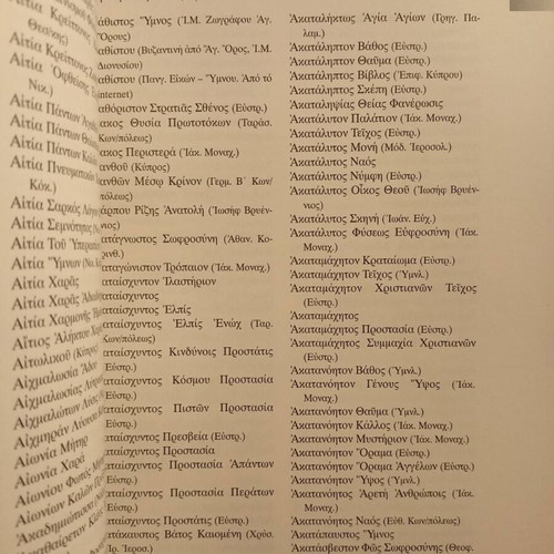 Theomitorika Prosonymia book like new, Greek language