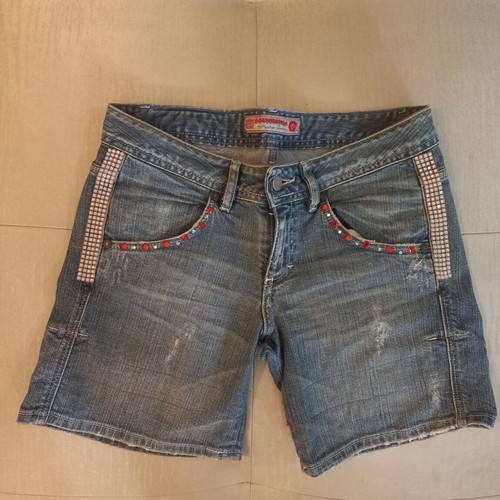 RossoDisera denim shorts used size 40 with new size 38 gift