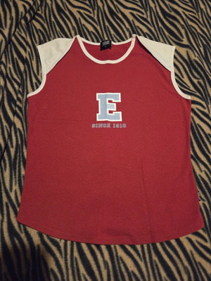 Everlast blouse like new, size M, white and red