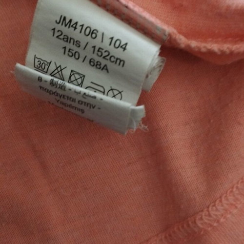 Orchestra children's shirt used for girl 12 years old, size 152 cm