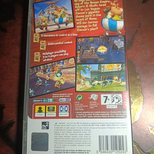 Asterix & Obelix XXL 2: Mission: Wifix για Sony PSP σαν καινούργιο