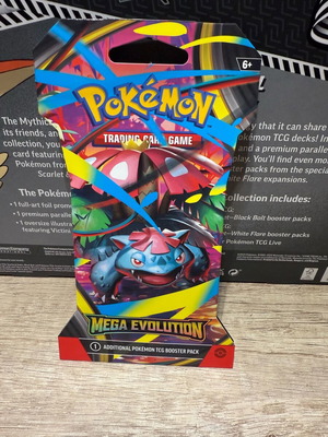 Mega Evolution Sleeved Booster Venusaur καινούργιο