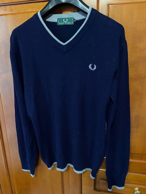 Πλεκτή μπλούζα Fred Perry σαν καινούργιο, γυναικεία μέγεθος M