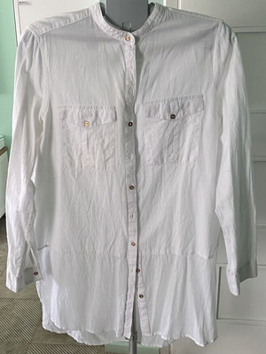 Long women's shirt River Island new, white, size L