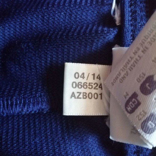 Adidas Climalite boys' sports shorts size M, dark blue and white
