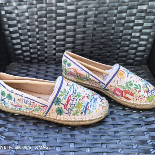 Kate Spade espadrilles, size 38, colorful