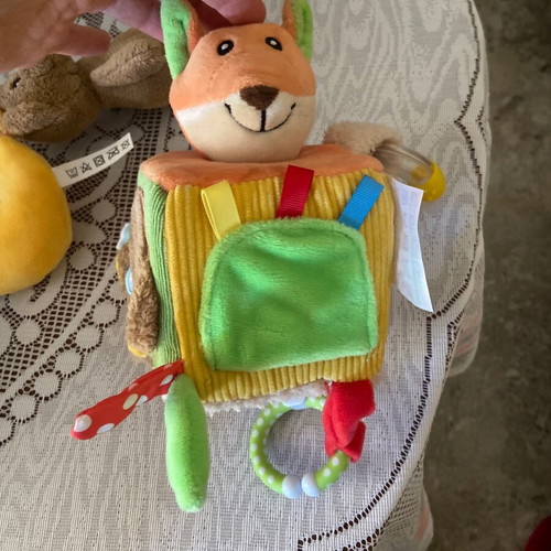 Stroller toys used, set of 2 pieces