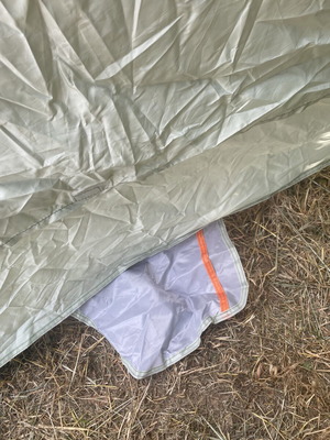 Terra Nation Hare Kohu Plus beach tent new, open green