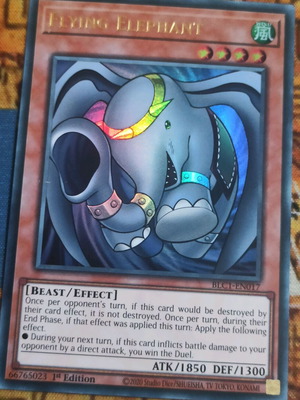 Flying Elephant Effect Monster κάρτα Yugioh σε άριστη κατάσταση