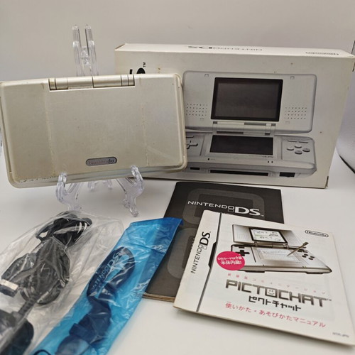 Nintendo DS (2004) used with original Japanese box, stylus, charger