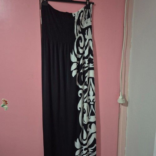 Strapless dress Magic XL black and white like new