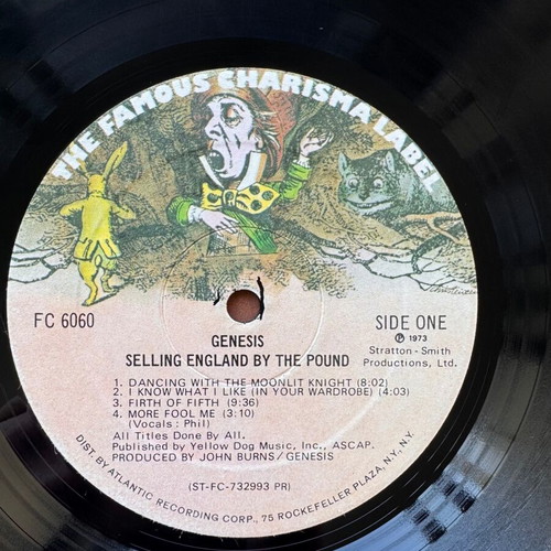 Genesis Selling England By The Pound LP used, 1st US 1973