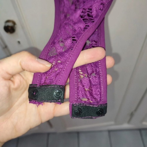 Lace bodysuit Parkson new, magenta purple, made in Italy