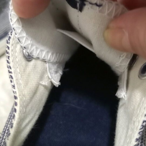 H&M kids shoes new, size 32, fabric white blue