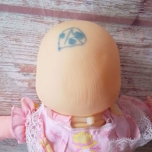 Foteinoulis Agkalitsas doll used, 29 cm height, functional