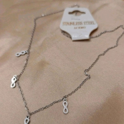 Stainless steel silver necklace new made of stainless steel