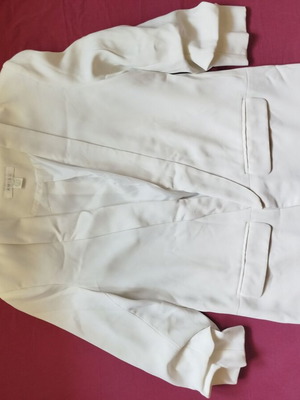 Amisu white blazer like new, size L
