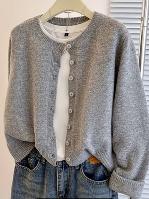 Cardigan gray size Small new