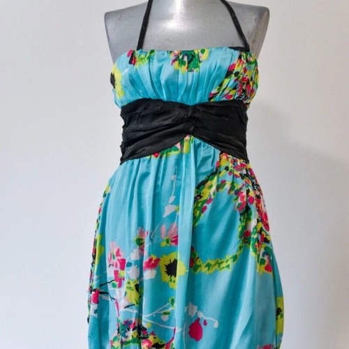 Vintage Y2k 2b Bebe Dress size small medium used, floral cottagecore