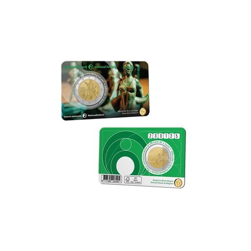 2 Euro Belgium coinscard new, lotaria 2025