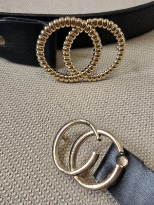 Belts like new for jeans or fabric pants size medium