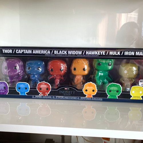 Funko Pop! Marvel Artist Series 6-Pack Bobble-Head Καινούργιο, Amazon Exclusive