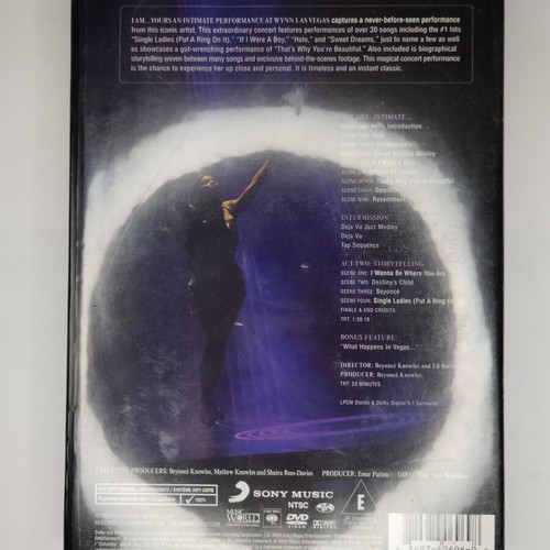 Beyonce I Am... Yours DVD, pop