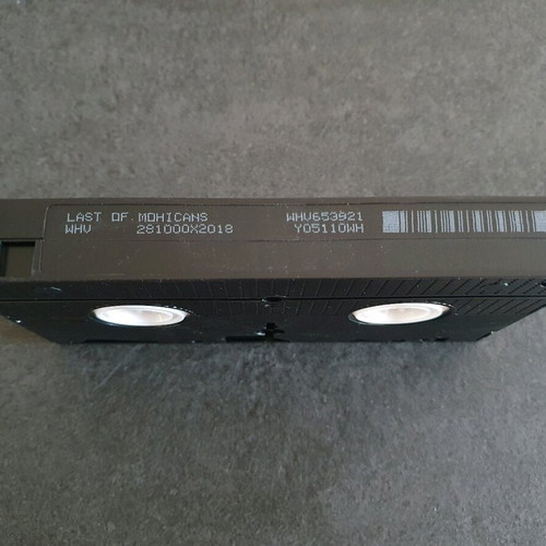 The Last of the Mohicans VHS used, adventure